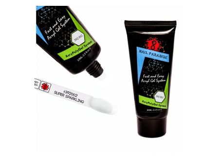 Super Sparkling AcryPolyGel with fine shimmer 392002 30ml